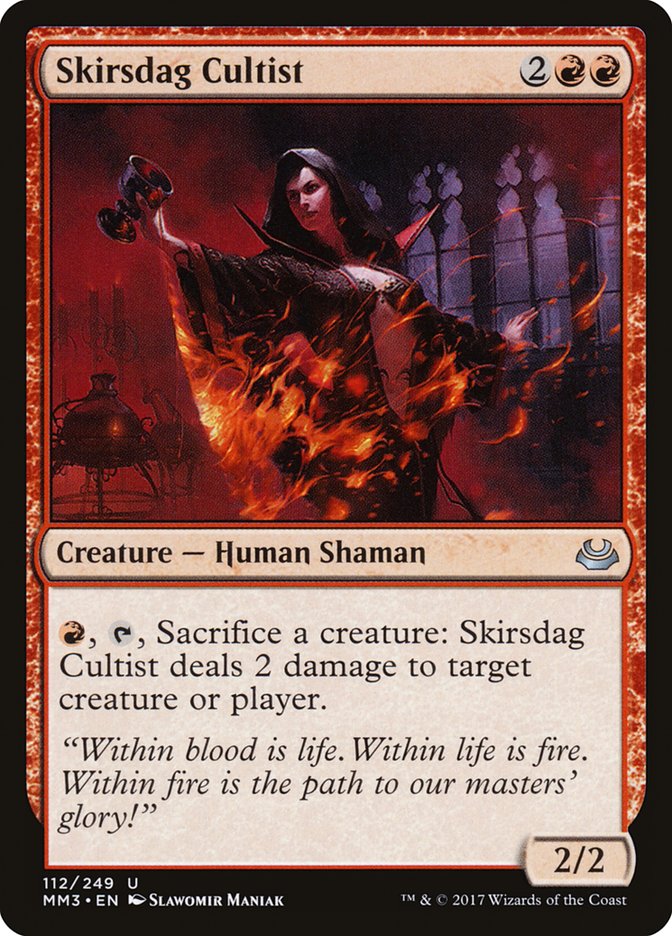Skirsdag Cultist [Modern Masters 2017] | Pegasus Games WI