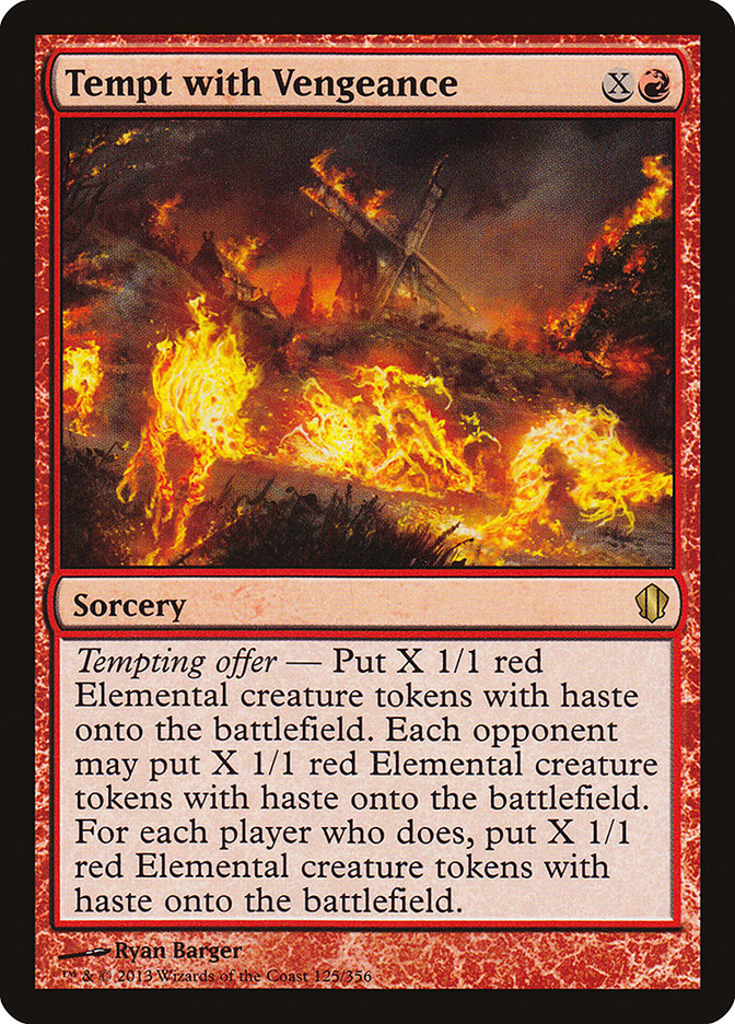 Tempt with Vengeance [Commander 2013] | Pegasus Games WI