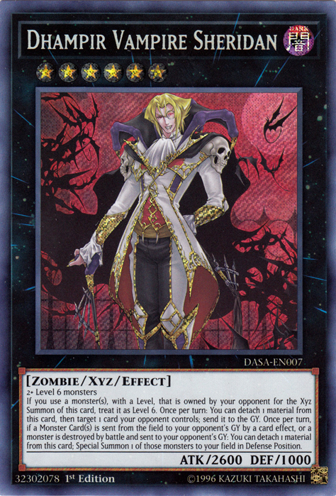 Dhampir Vampire Sheridan [DASA-EN007] Secret Rare | Pegasus Games WI