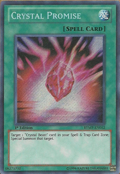 Crystal Promise [RYMP-EN052] Secret Rare | Pegasus Games WI