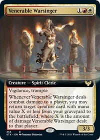 Venerable Warsinger (Extended Art) [Strixhaven: School of Mages] | Pegasus Games WI