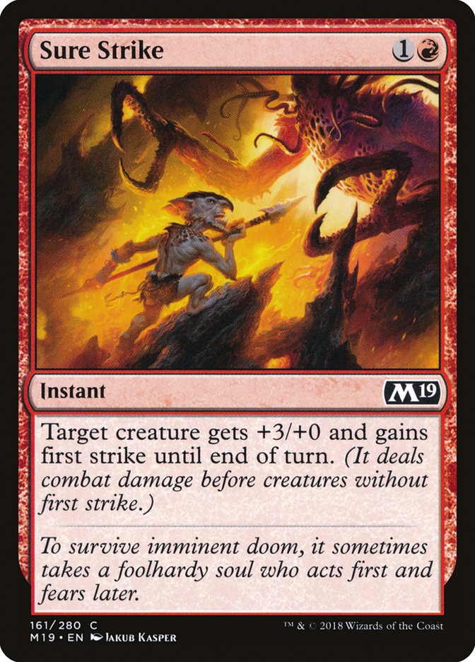 Sure Strike [Core Set 2019] | Pegasus Games WI