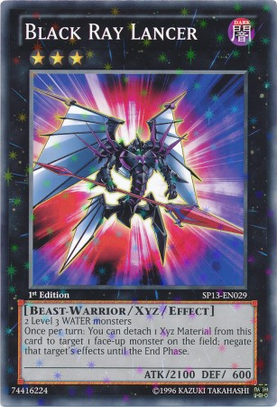 Black Ray Lancer [SP13-EN029] Starfoil Rare | Pegasus Games WI