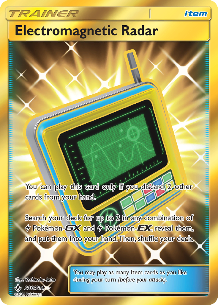 Electromagnetic Radar (230/214) [Sun & Moon: Unbroken Bonds] | Pegasus Games WI