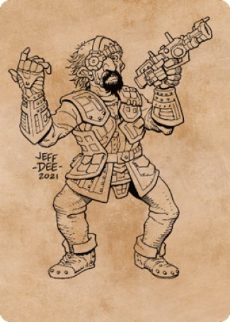 Jan Jansen, Chaos Crafter Art Card [Commander Legends: Battle for Baldur's Gate Art Series] | Pegasus Games WI
