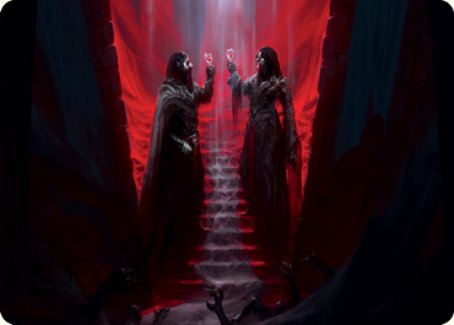 Vampires' Vengeance Art Card [Innistrad: Crimson Vow Art Series] | Pegasus Games WI