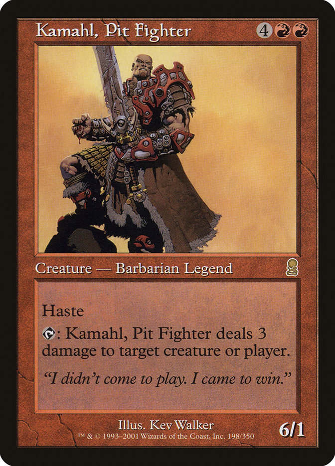 Kamahl, Pit Fighter [Odyssey] | Pegasus Games WI