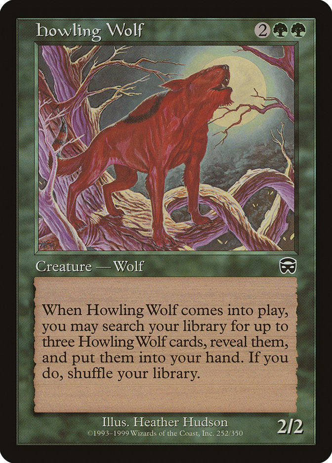Howling Wolf [Mercadian Masques] | Pegasus Games WI