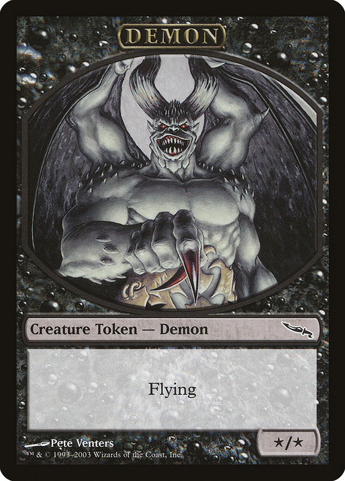 Demon Token [Magic Player Rewards 2003] | Pegasus Games WI