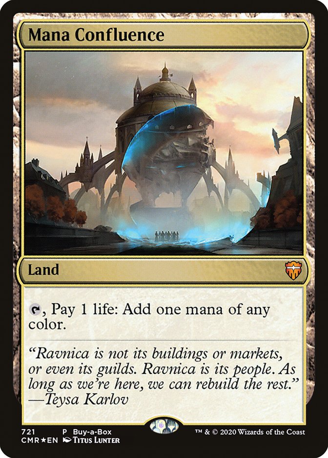 Mana Confluence (Buy-A-Box) [Commander Legends Promos] | Pegasus Games WI