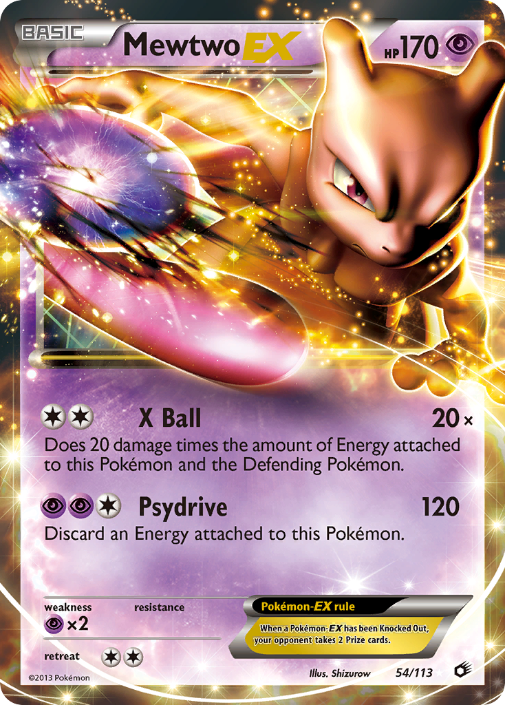 Mewtwo EX (54/113) [Black & White: Legendary Treasures] | Pegasus Games WI