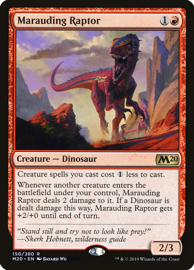 Marauding Raptor [Core Set 2020] | Pegasus Games WI