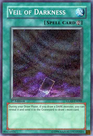 Veil of Darkness [GLAS-EN088] Secret Rare | Pegasus Games WI