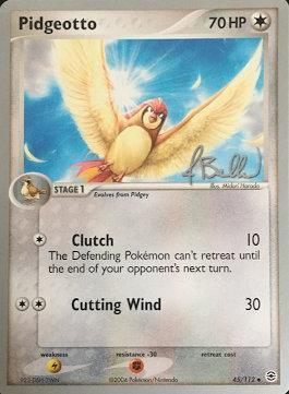 Pidgeotto (45/112) (Eeveelutions - Jimmy Ballard) [World Championships 2006] | Pegasus Games WI