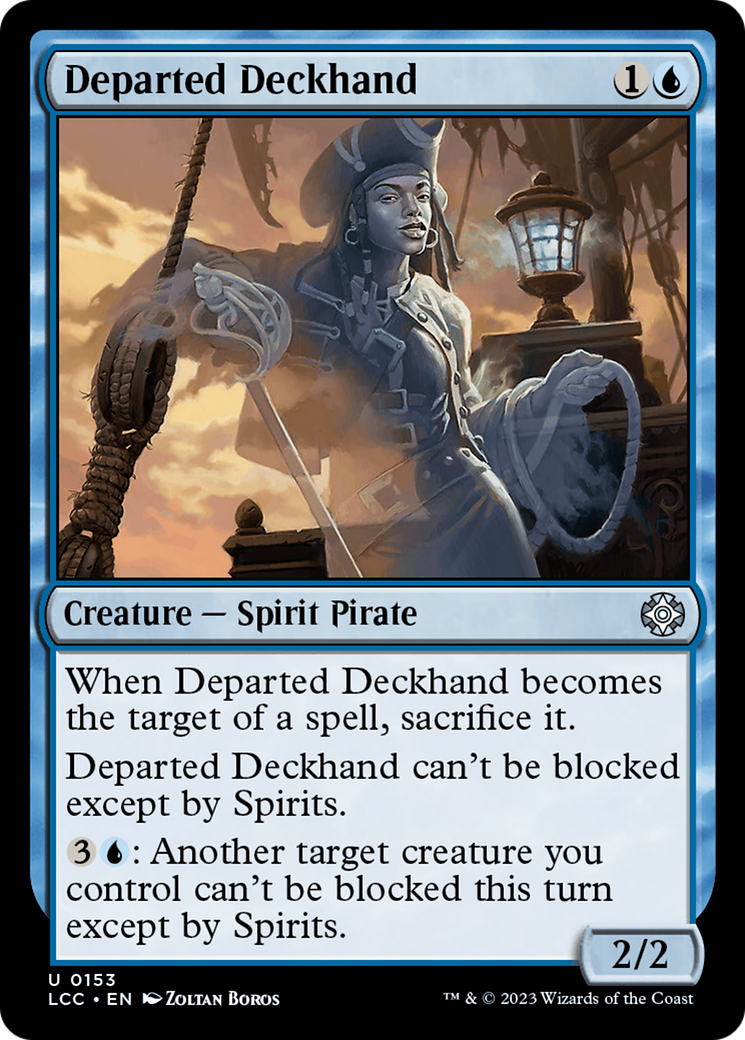 Departed Deckhand [The Lost Caverns of Ixalan Commander] | Pegasus Games WI