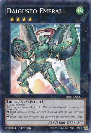 Daigusto Emeral (Shatterfoil) [BP03-EN122] Rare | Pegasus Games WI