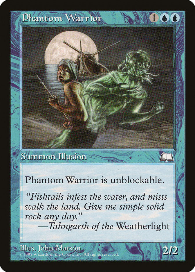 Phantom Warrior [Weatherlight] | Pegasus Games WI