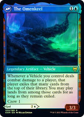 Cosima, God of the Voyage // The Omenkeel [Kaldheim Prerelease Promos] | Pegasus Games WI