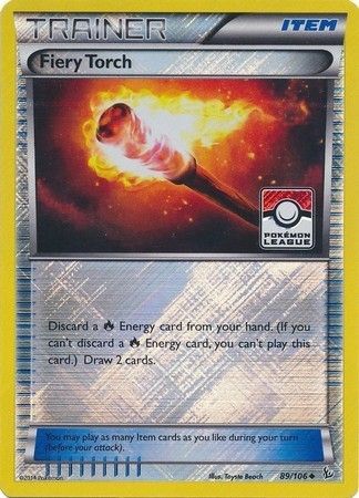 Fiery Torch (89/106) (League Promo) [XY: Flashfire] | Pegasus Games WI