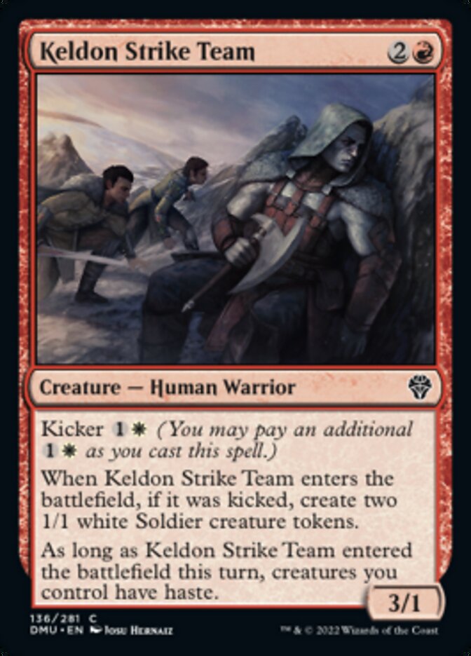 Keldon Strike Team [Dominaria United] | Pegasus Games WI