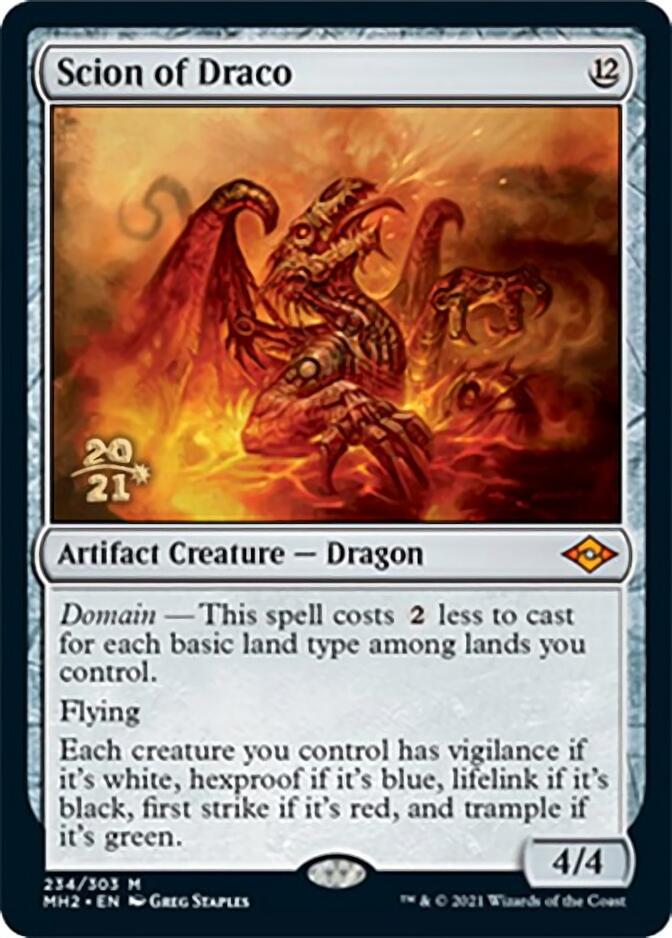 Scion of Draco [Modern Horizons 2 Prerelease Promos] | Pegasus Games WI