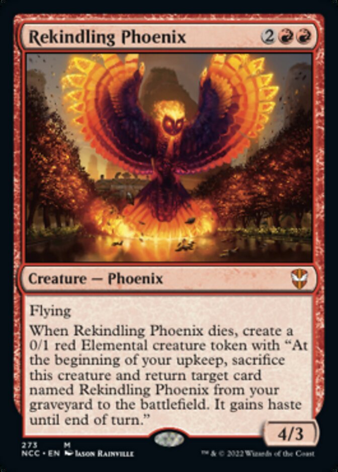 Rekindling Phoenix [Streets of New Capenna Commander] | Pegasus Games WI