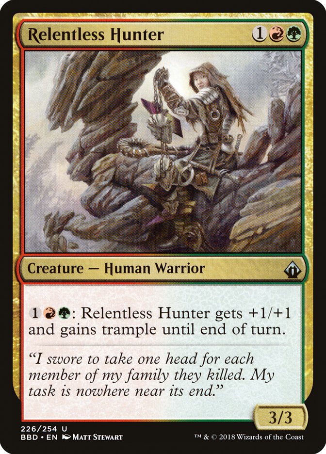 Relentless Hunter [Battlebond] | Pegasus Games WI