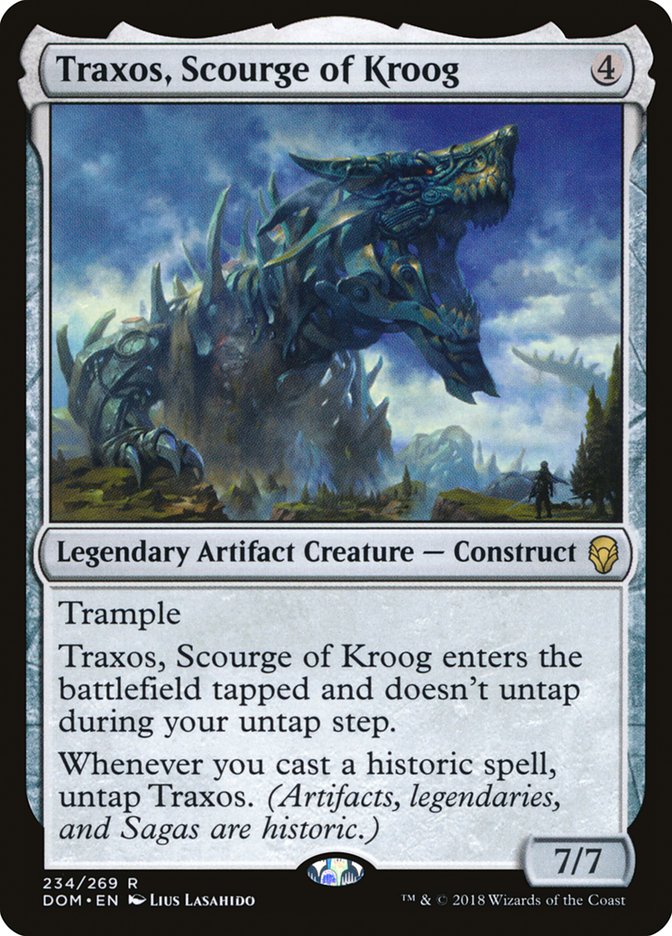Traxos, Scourge of Kroog [Dominaria] | Pegasus Games WI