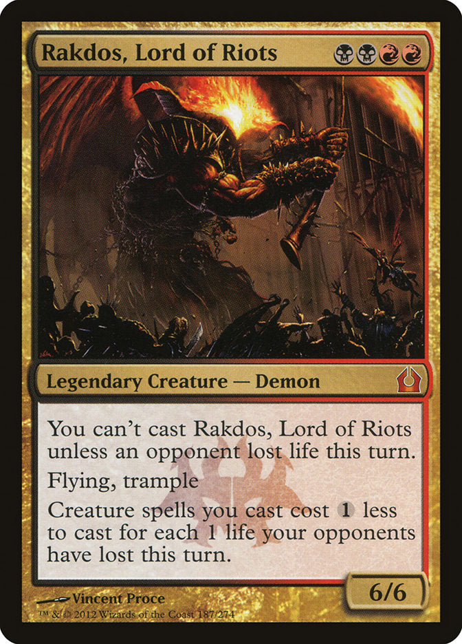 Rakdos, Lord of Riots [Return to Ravnica] | Pegasus Games WI