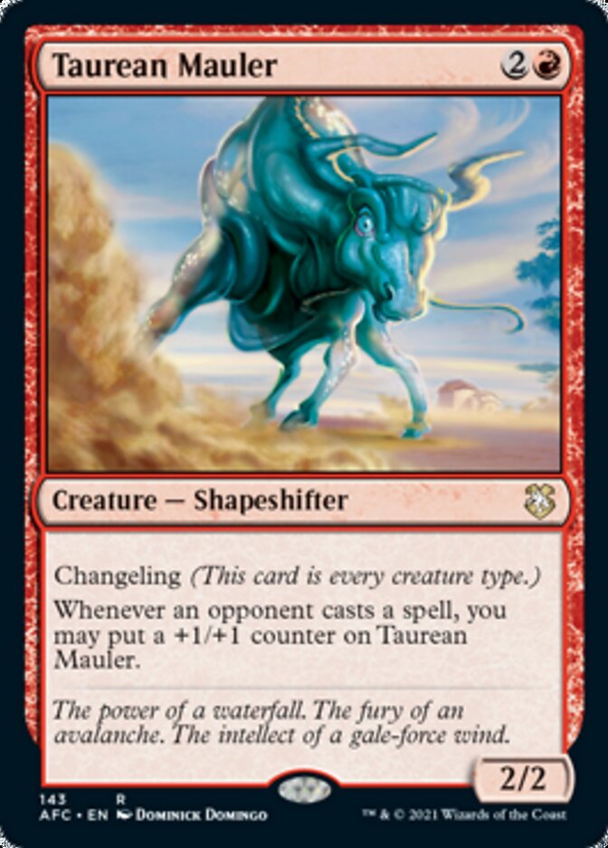 Taurean Mauler [Dungeons & Dragons: Adventures in the Forgotten Realms Commander] | Pegasus Games WI