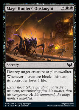 Mage Hunters' Onslaught [Strixhaven: School of Mages] | Pegasus Games WI