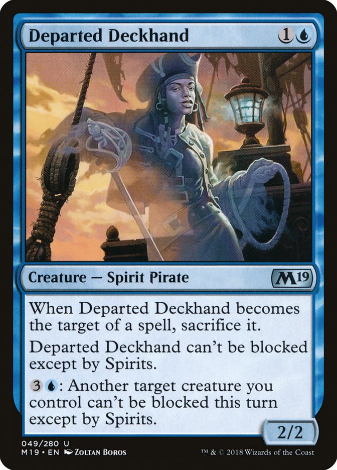 Departed Deckhand [Core Set 2019] | Pegasus Games WI