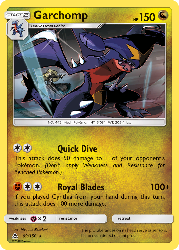 Garchomp (99/156) [Sun & Moon: Ultra Prism] | Pegasus Games WI