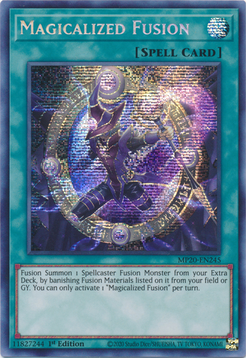 Magicalized Fusion [MP20-EN245] Prismatic Secret Rare | Pegasus Games WI