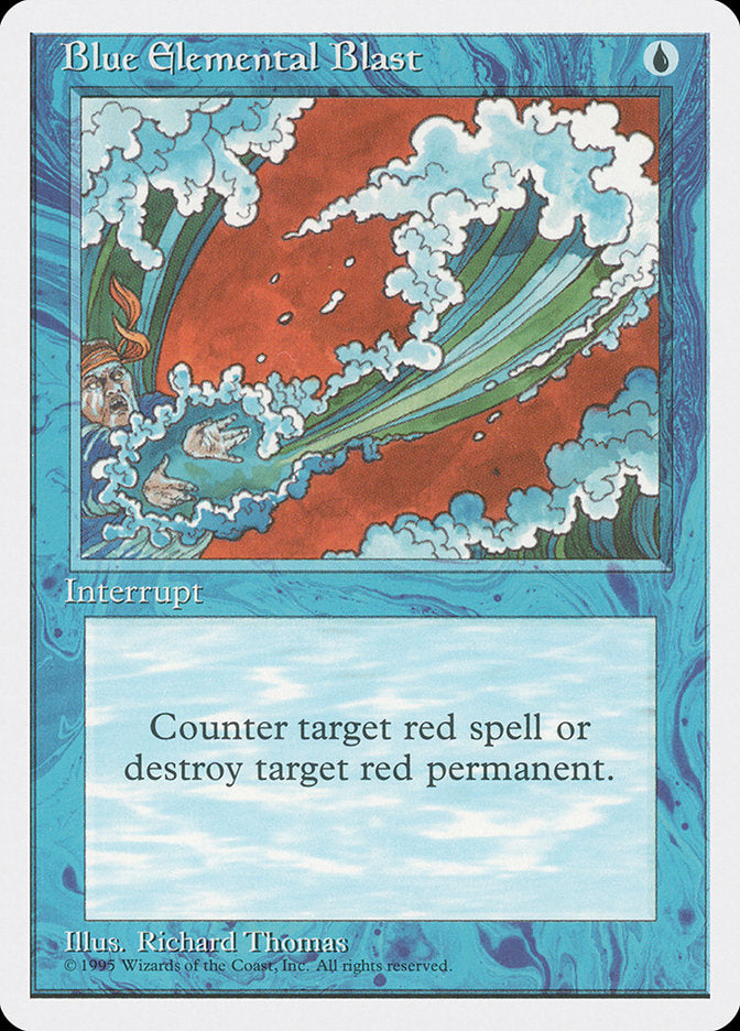 Blue Elemental Blast [Fourth Edition] | Pegasus Games WI