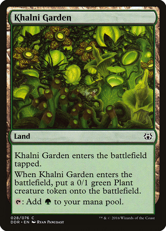 Khalni Garden [Duel Decks: Nissa vs. Ob Nixilis] | Pegasus Games WI