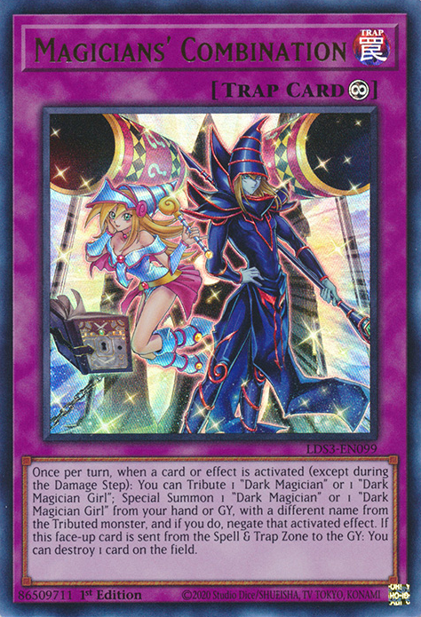 Magicians' Combination [LDS3-EN099] Ultra Rare | Pegasus Games WI