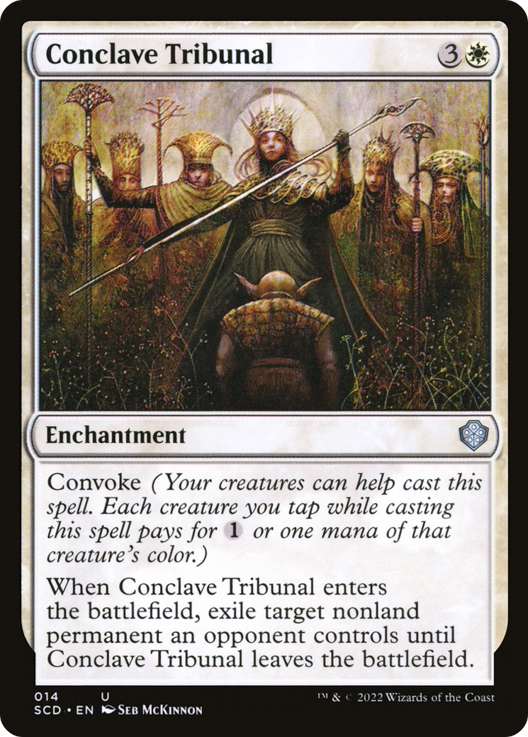 Conclave Tribunal [Starter Commander Decks] | Pegasus Games WI