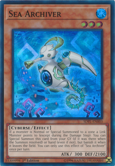 Sea Archiver [SDPL-EN003] Super Rare | Pegasus Games WI