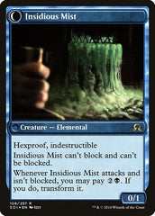 Elusive Tormentor // Insidious Mist [Shadows over Innistrad Prerelease Promos] | Pegasus Games WI