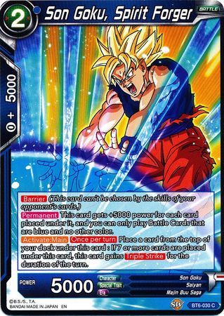 Son Goku, Spirit Forger [BT6-030] | Pegasus Games WI