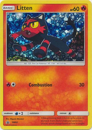 Litten (SM02) (General Mills Promo) [Sun & Moon: Black Star Promos] | Pegasus Games WI