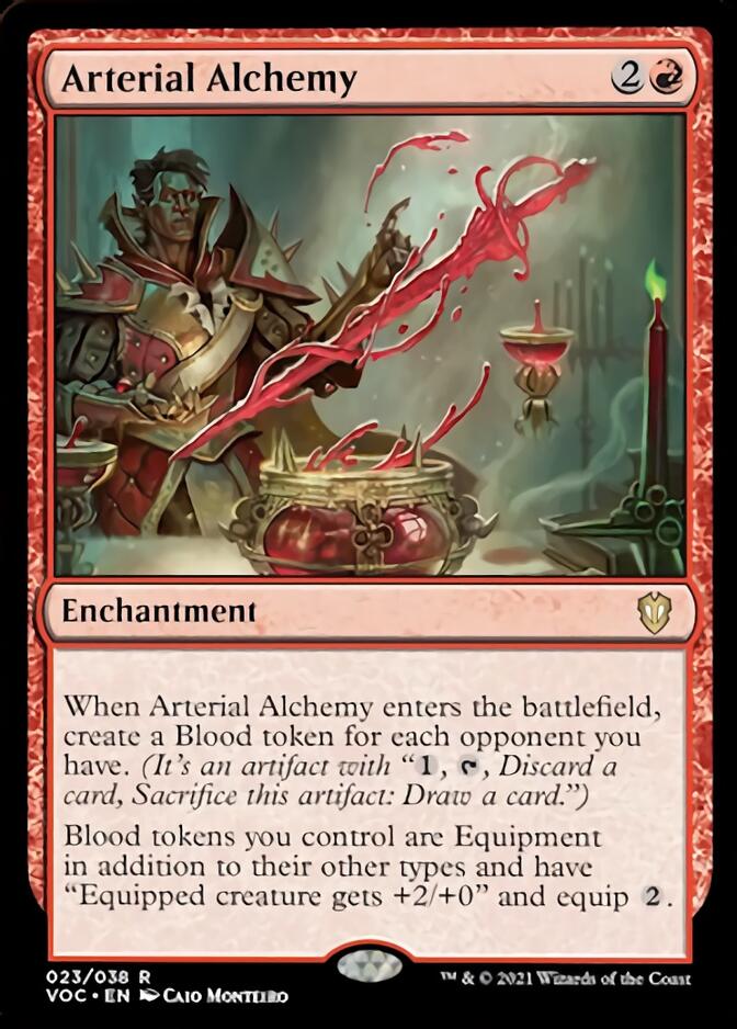 Arterial Alchemy [Innistrad: Crimson Vow Commander] | Pegasus Games WI