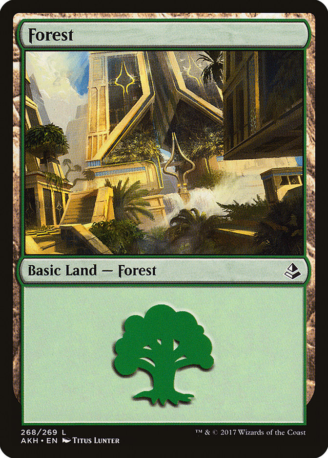 Forest (268) [Amonkhet] | Pegasus Games WI