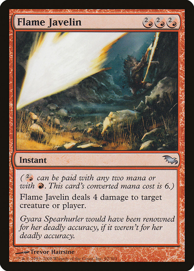 Flame Javelin [Shadowmoor] | Pegasus Games WI