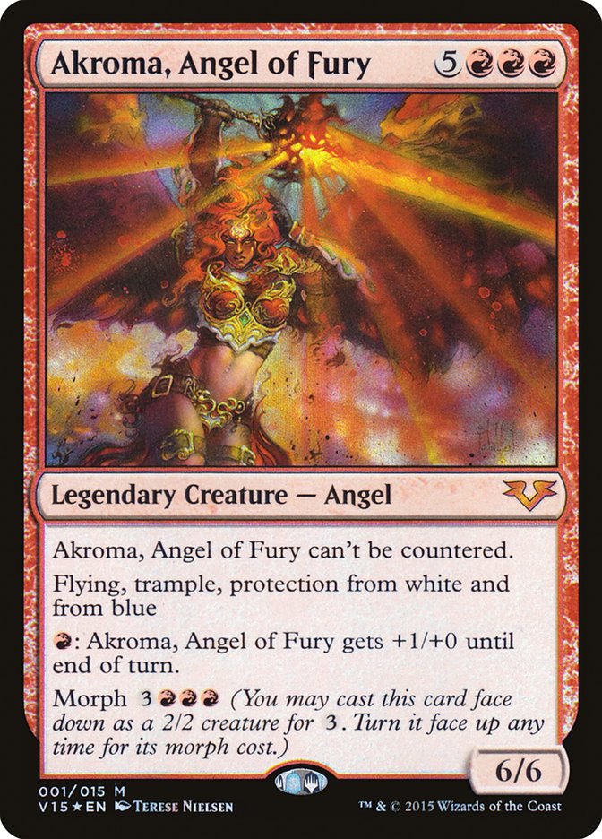 Akroma, Angel of Fury [From the Vault: Angels] | Pegasus Games WI