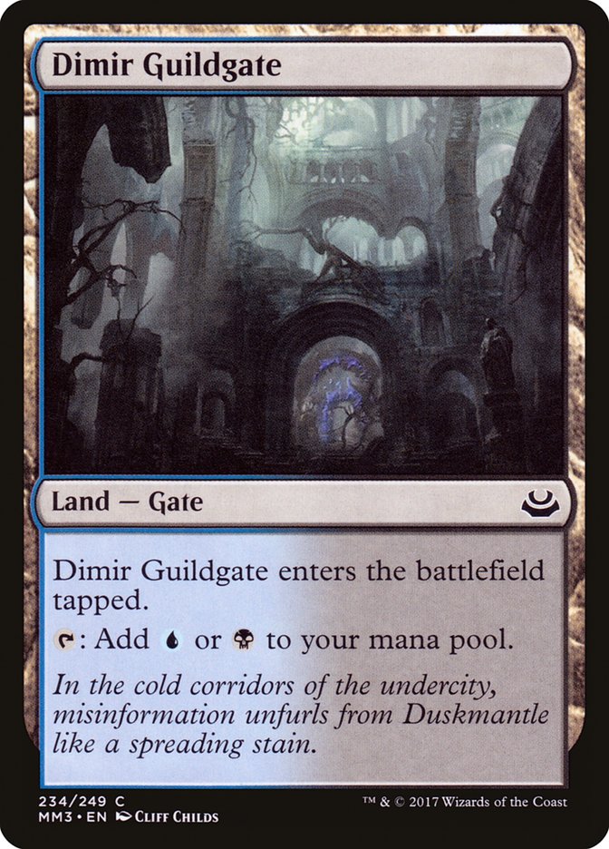 Dimir Guildgate [Modern Masters 2017] | Pegasus Games WI