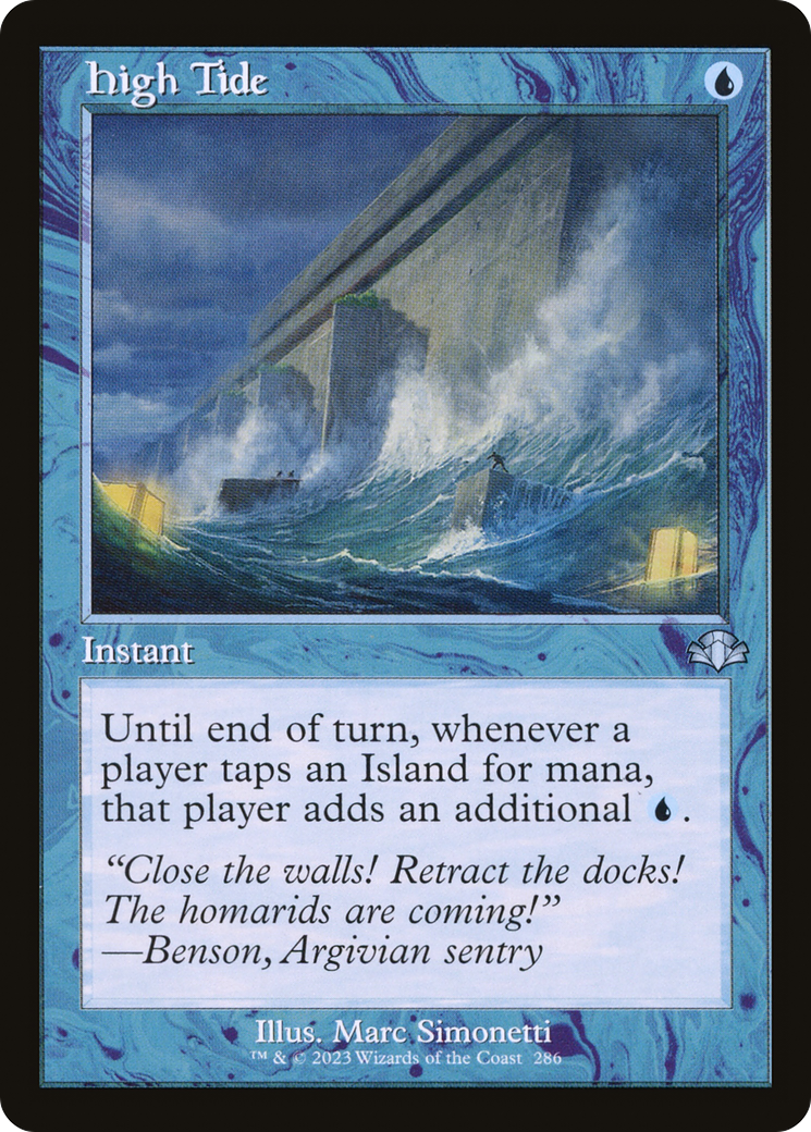 High Tide (Retro) [Dominaria Remastered] | Pegasus Games WI