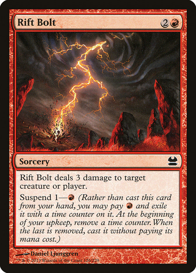 Rift Bolt [Modern Masters] | Pegasus Games WI