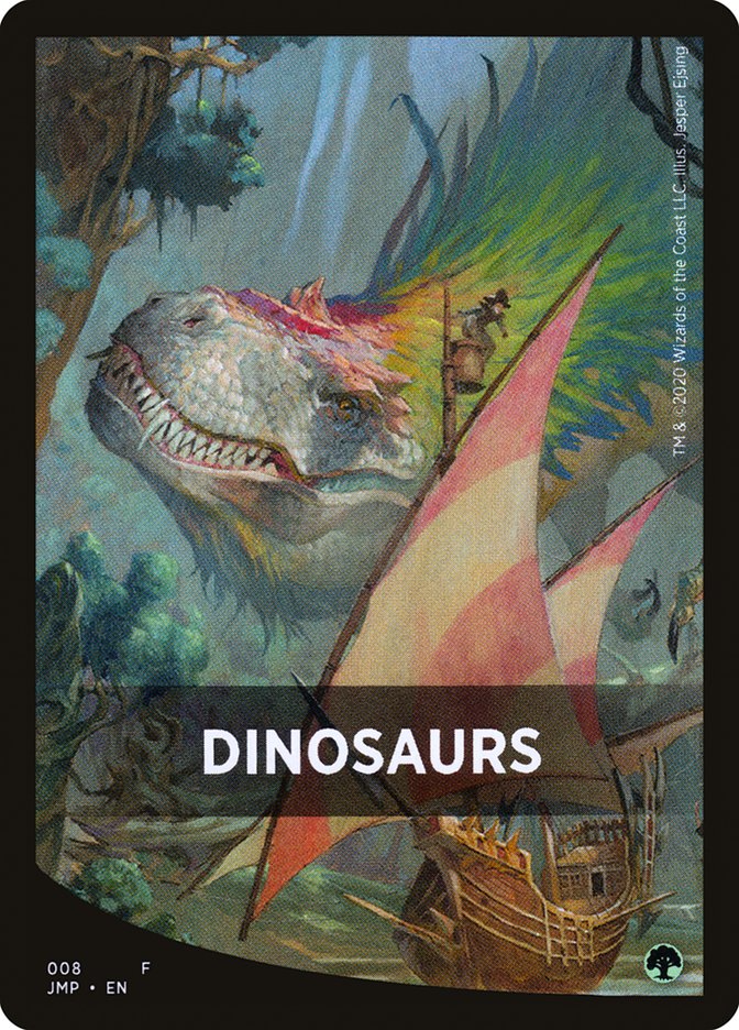 Dinosaurs Theme Card [Jumpstart Front Cards] | Pegasus Games WI